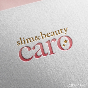shirokuma_design (itohsyoukai)さんの女性専用でネイル、マツエク、痩身、ヘアのトータルビューティー『slim&beauty caro』のロゴへの提案