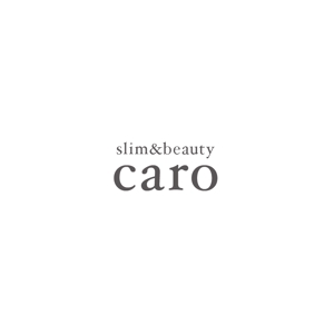 ahiru logo design (ahiru)さんの女性専用でネイル、マツエク、痩身、ヘアのトータルビューティー『slim&beauty caro』のロゴへの提案