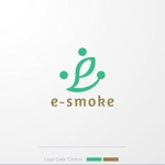 ＊ sa_akutsu ＊ (sa_akutsu)さんの電子タバコ専門ショップ「e-smoke」のロゴ作成依頼への提案