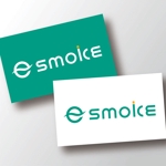 Green_beans (Green_beans)さんの電子タバコ専門ショップ「e-smoke」のロゴ作成依頼への提案