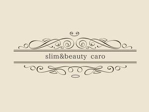 Rui (--Rui--)さんの女性専用でネイル、マツエク、痩身、ヘアのトータルビューティー『slim&beauty caro』のロゴへの提案