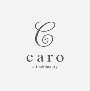 hype_creatureさんの女性専用でネイル、マツエク、痩身、ヘアのトータルビューティー『slim&beauty caro』のロゴへの提案