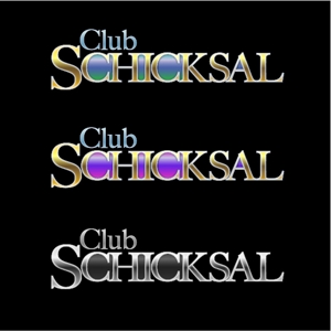 企画デザインShoshiA (shoshia)さんのホストクラブ「Club SCHICKSAL　」のロゴ作成への提案