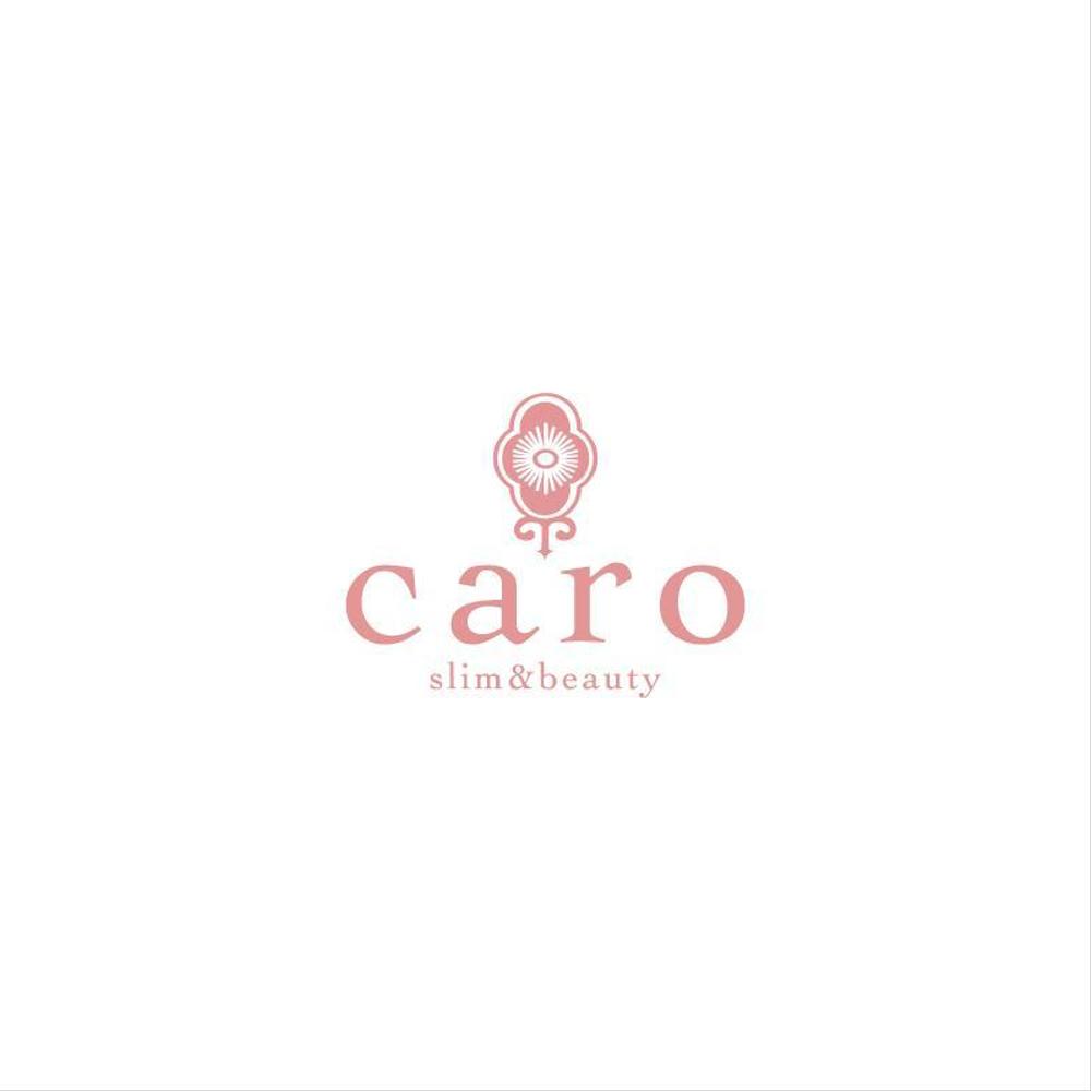 女性専用でネイル、マツエク、痩身、ヘアのトータルビューティー『slim&beauty caro』のロゴ