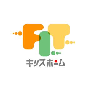 taguriano (YTOKU)さんの児童発達支援、放課後等デイサービス「キッズホーム　ＦＩＴ」のロゴへの提案