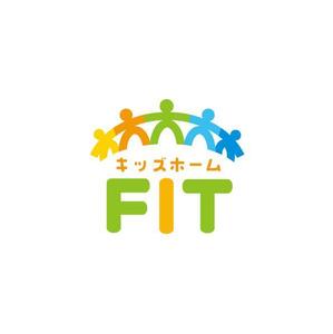 ama design summit (amateurdesignsummit)さんの児童発達支援、放課後等デイサービス「キッズホーム　ＦＩＴ」のロゴへの提案