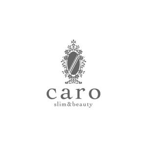 tsuby (tsuby)さんの女性専用でネイル、マツエク、痩身、ヘアのトータルビューティー『slim&beauty caro』のロゴへの提案