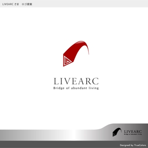 TrueColors (TrueColors)さんの木造住宅商品名　LIVEARC（リブアーク）のロゴへの提案