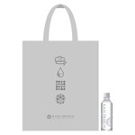 SI-design (lanpee)さんの注文住宅会社：顧客向けペットボトルとトートバッグのデザインへの提案