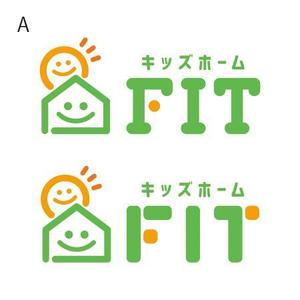 alne-cat (alne-cat)さんの児童発達支援、放課後等デイサービス「キッズホーム　ＦＩＴ」のロゴへの提案