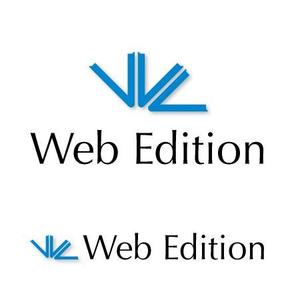 f-coさんの会社名「Web Edition」のロゴ制作の依頼への提案