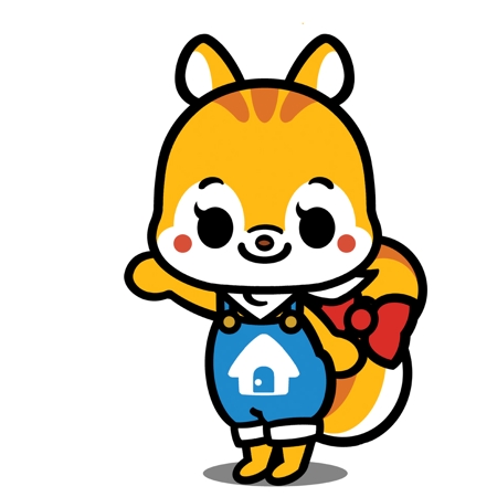 さとうけいこ (satokeiko)さんの屋号「お家リフォーム　住みか」のキャラクター　すみかちゃんのデザインへの提案