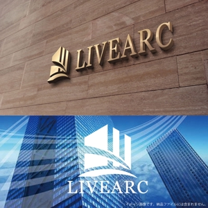 fs8156 (fs8156)さんの木造住宅商品名　LIVEARC（リブアーク）のロゴへの提案