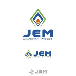 ArtStudio MAI (minami-mi-natz)さんの太陽光・風力発電の設備管理をする会社「JAPANエネルギーマネジメント」のロゴ作成への提案