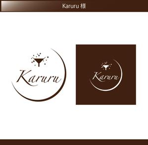 FISHERMAN (FISHERMAN)さんのＫＡＲＵＲＵ（スナック）の店名ロゴへの提案