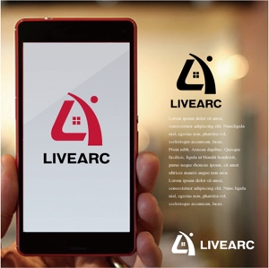 drkigawa (drkigawa)さんの木造住宅商品名　LIVEARC（リブアーク）のロゴへの提案