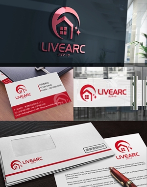 YUSUKE (Yusuke1402)さんの木造住宅商品名　LIVEARC（リブアーク）のロゴへの提案