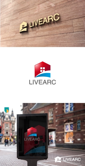 NJONESKYDWS (NJONES)さんの木造住宅商品名　LIVEARC（リブアーク）のロゴへの提案