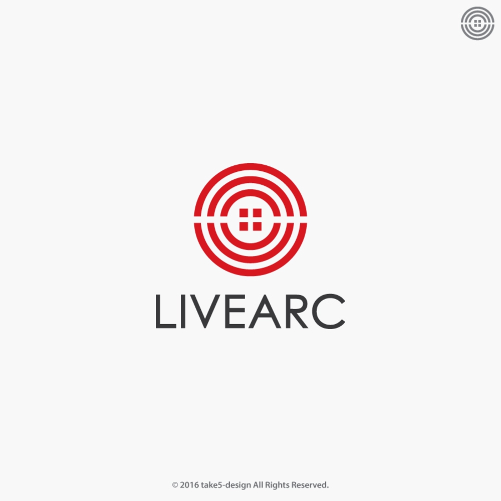 木造住宅商品名　LIVEARC（リブアーク）のロゴ