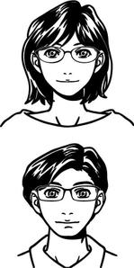 さかい (sakai_mokku)さんの顔形のイラスト（男女）への提案