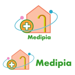co-bangさんの「メディぴあ、Medipia」のロゴ作成への提案