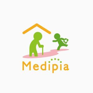 takesugataさんの「メディぴあ、Medipia」のロゴ作成への提案