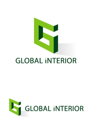 kazubonさんの「GLOBAL INTERIOR」のロゴ作成への提案