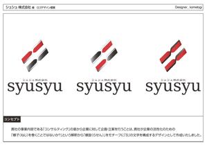 kometogi (kometogi)さんのシュシュ株式会社のロゴへの提案