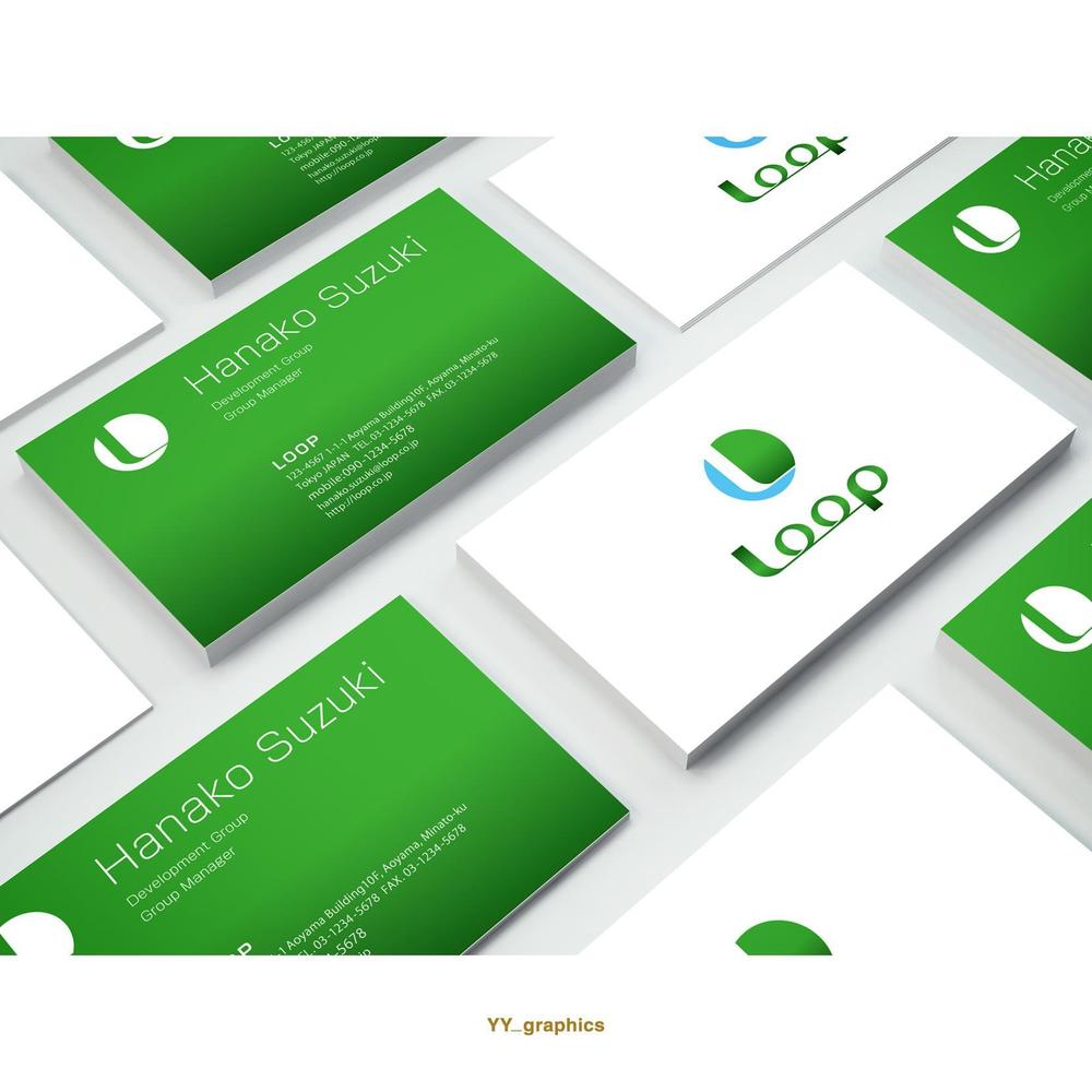 『LOOP株式会社』のロゴデザイン