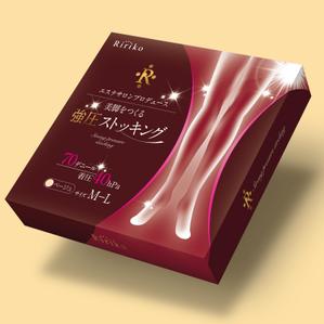 S O B A N I graphica (csr5460)さんのストッキングの化粧箱のデザインへの提案