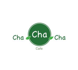 大小 (yumikayoo)さんの外国人観光客向け日本茶ビーガンダイニングカフェ「Cha-Cha-Cha」のロゴへの提案