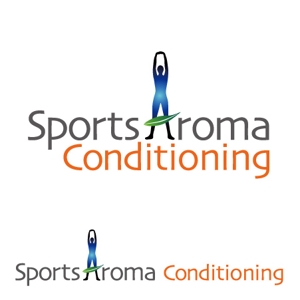 comaさんのスポーツアロマ・コンディショニングのロゴの作成への提案