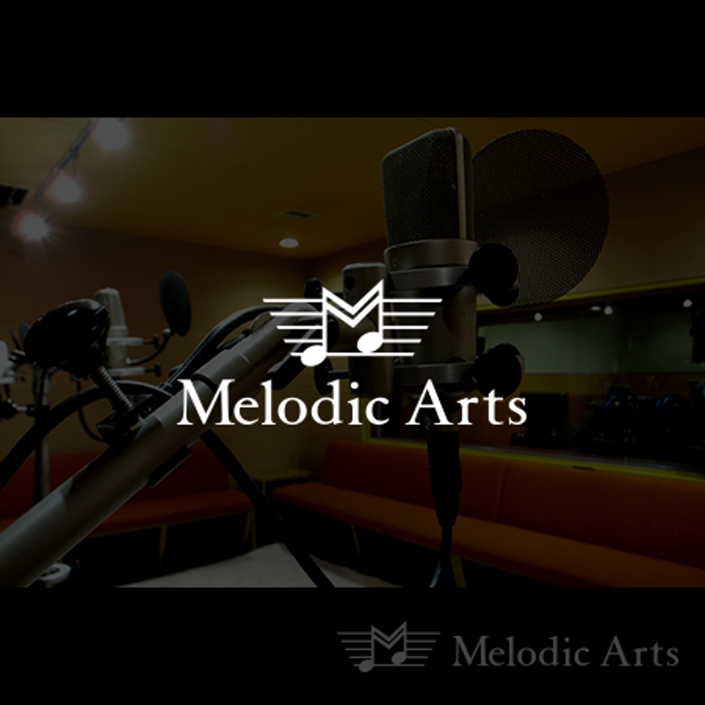 音楽プロダクション 「メロディック・アーツ」のロゴ募集