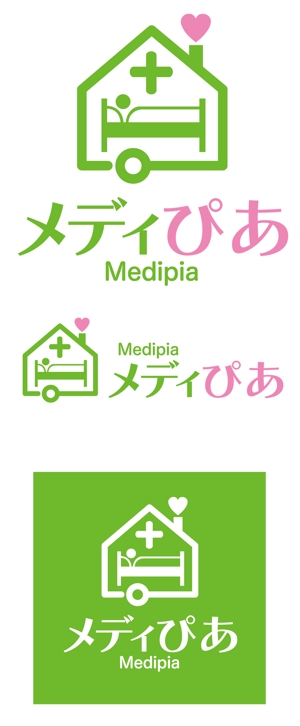 CF-Design (kuma-boo)さんの「メディぴあ、Medipia」のロゴ作成への提案
