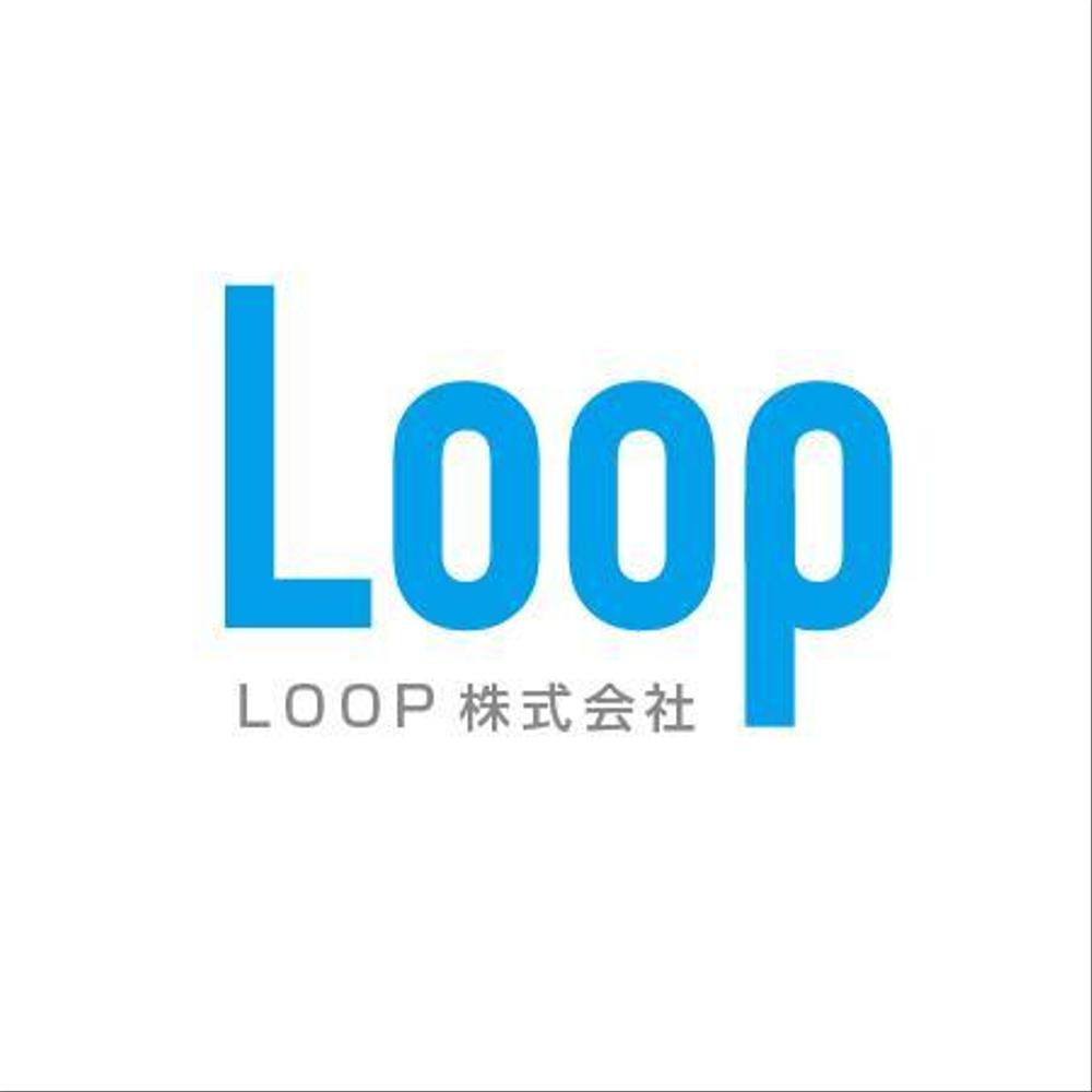 『LOOP株式会社』のロゴデザイン