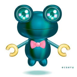 あきはらひかる (AkiharaHikaru)さんのBtoB国際卸しサイトのメインキャラクター『カエル』への提案