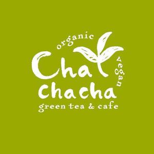 ns_works (ns_works)さんの外国人観光客向け日本茶ビーガンダイニングカフェ「Cha-Cha-Cha」のロゴへの提案