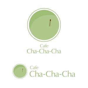 SeventhFirst design (7th1st)さんの外国人観光客向け日本茶ビーガンダイニングカフェ「Cha-Cha-Cha」のロゴへの提案