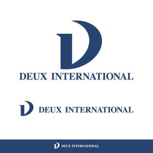 ロゴ研究所 (rogomaru)さんの貿易商社　DEUX INTERNATIONAL株式会社の企業ロゴへの提案