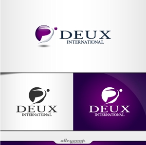 alleyooop (alleyooop)さんの貿易商社　DEUX INTERNATIONAL株式会社の企業ロゴへの提案
