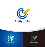 Cezanne (heart)さんの外国人向け旅行サービス　「AmityGlobal」のロゴへの提案