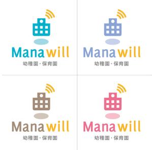 Design co.que (coque0033)さんの教育総合サイト　Manawill 【マナウィル】のロゴへの提案