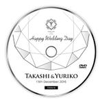 結婚式のdvdの盤面デザインの事例 実績 提案一覧 Id Cd Dvdジャケットデザインの仕事 クラウドソーシング ランサーズ