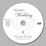 YOO GRAPH (fujiseyoo)さんの結婚式のDVDの盤面デザインへの提案