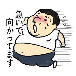 ygagarin (ygagarin)さんのおっさんの似顔絵のLINEスタンプ製作への提案