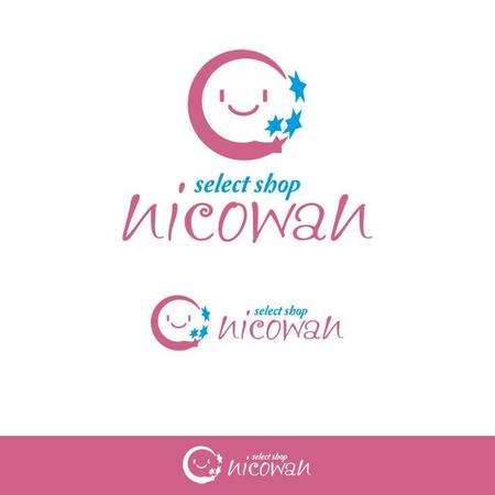 ArtStudio MAI (minami-mi-natz)さんのweb shop サイト nicowan のロゴ作成への提案