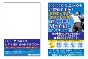 ハッピー60 (happy6048)さんの男性向けクリニックのダイレクトメールの作成への提案
