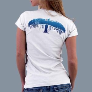STUDIO ZEAK  (omoidefz750)さんのウェットスーツ/Tシャツの背中のイラスト【ザトウクジラの尾びれ】への提案