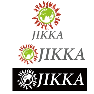 vDesign (isimoti02)さんの福岡のゲストハウス「 JIKKA」のロゴ　外国人旅行者の実家的存在を目指し開業します！への提案