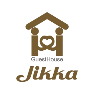 j-design (j-design)さんの福岡のゲストハウス「 JIKKA」のロゴ　外国人旅行者の実家的存在を目指し開業します！への提案
